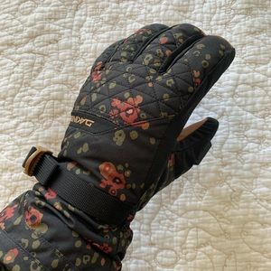 Dakine Leather Camino Glove - Begonia Print